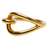 エルメス ジャンボ スカーフリング ゴールド メッキ レディース HERMES 【中古】